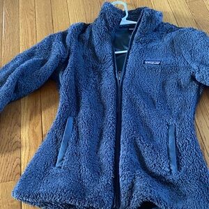 Patagonia Navy Sherpa Fleece Jacket
